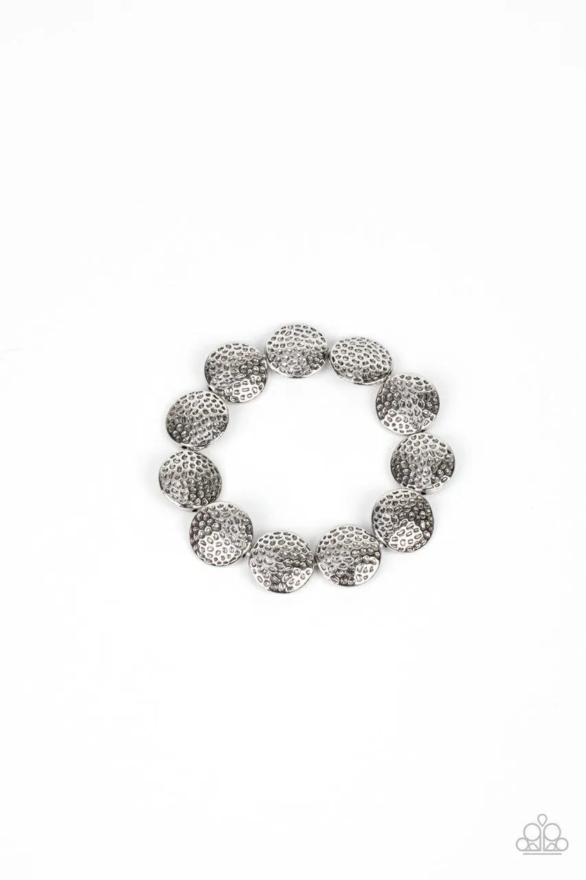 Ancient Animal Silver Paparazzi Bracelet