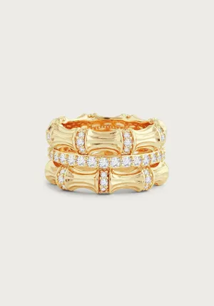 Bamboo Stack Ring