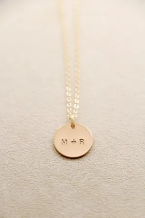 classic name necklace {silver   gold}