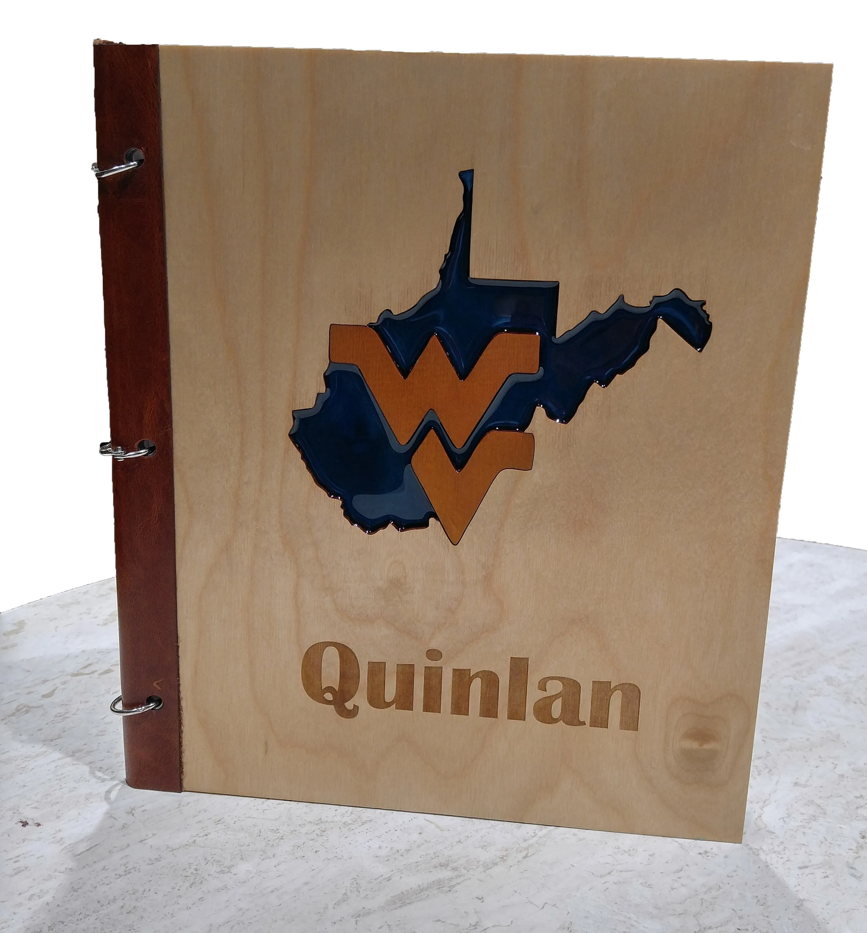 Custom Made Wooden Photo Album/Scrapbook