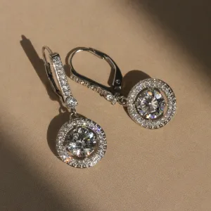 Dazzling Elegance: Brilliant Radiance Drop Earrings