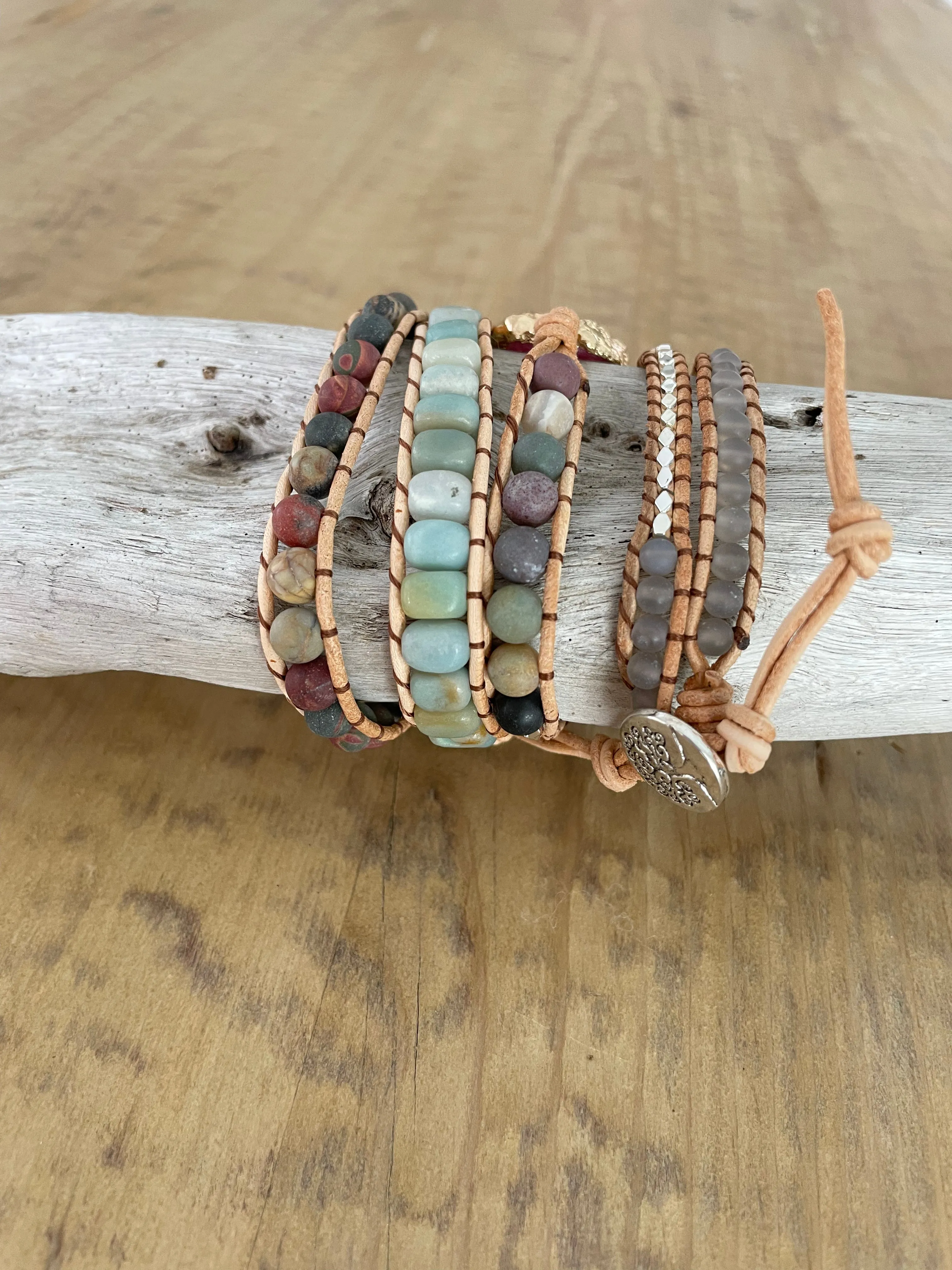 Druzy Wrap Bracelet