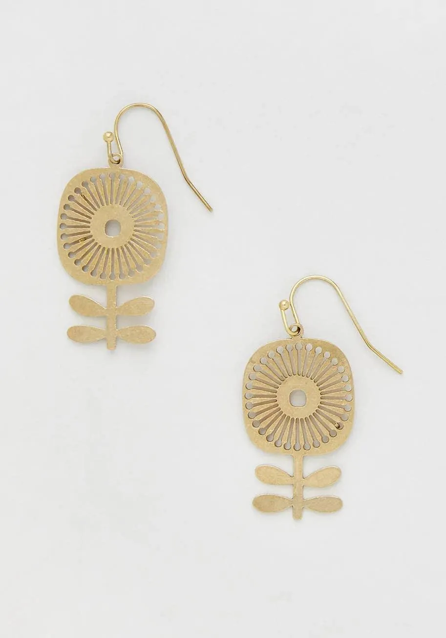 Golden Hour Dangle Earrings