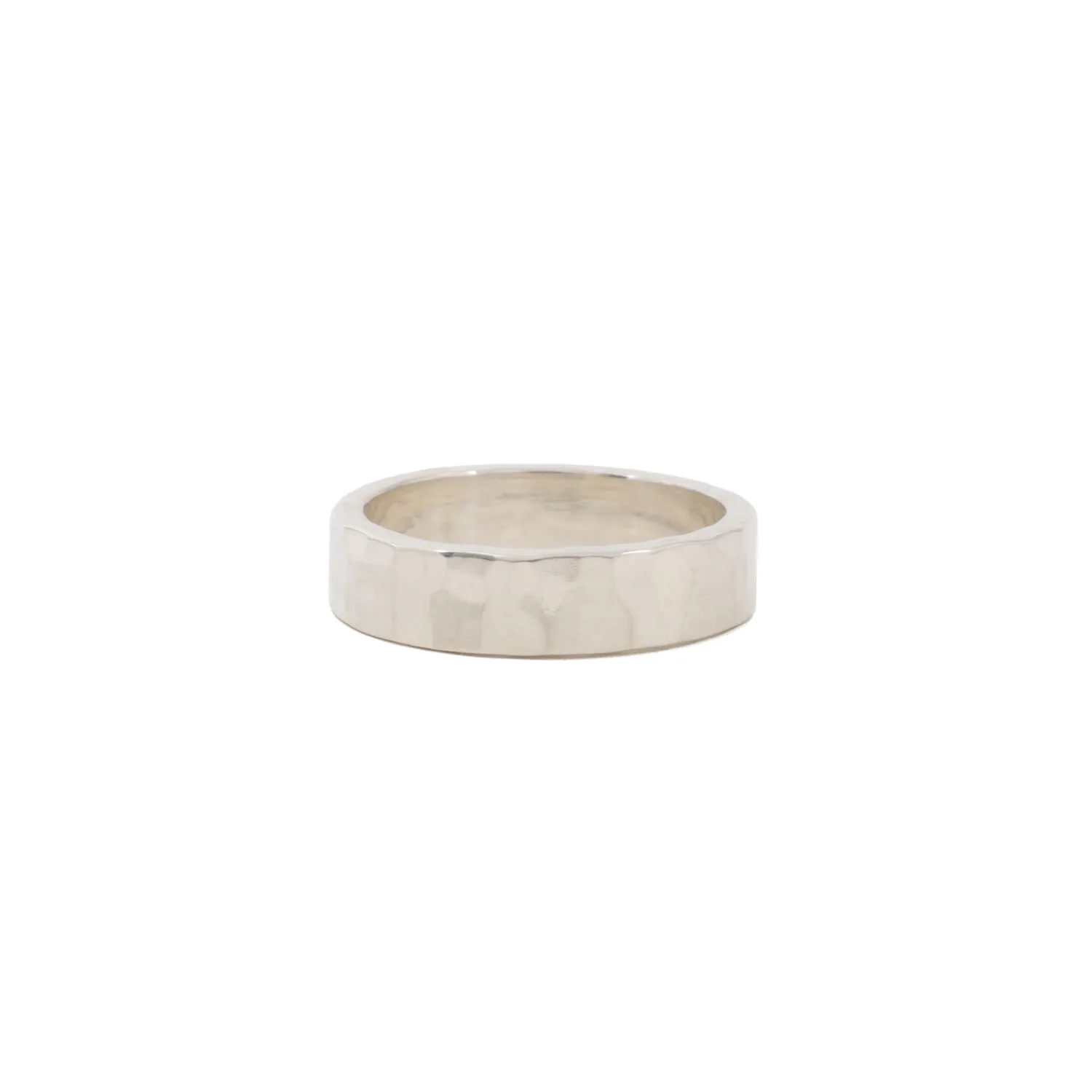 Hammered 5mm Wedding Band