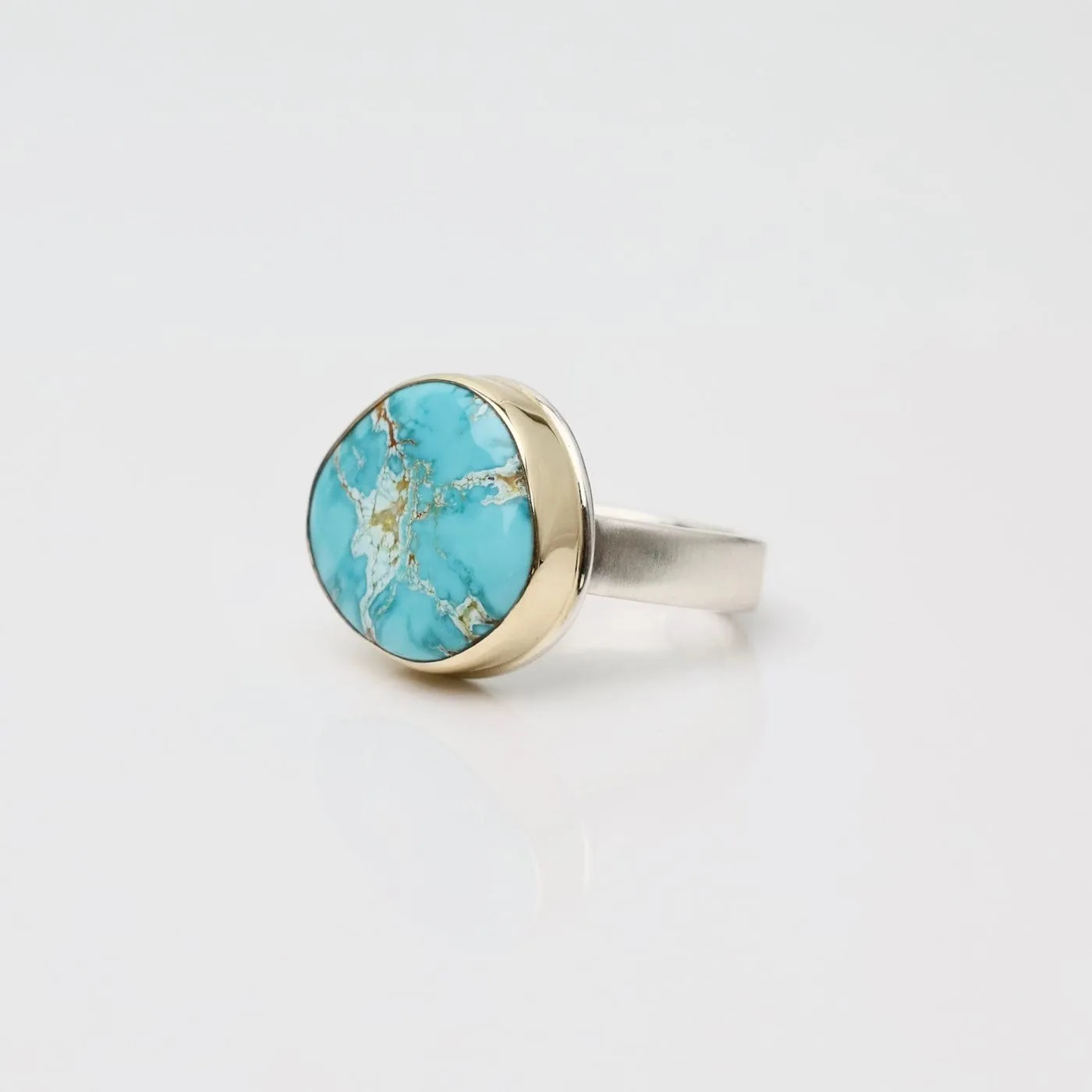 Jamie Joseph Asymmetrical Royston Turquoise Ring