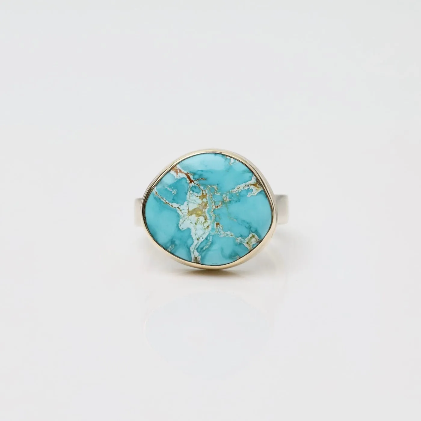 Jamie Joseph Asymmetrical Royston Turquoise Ring