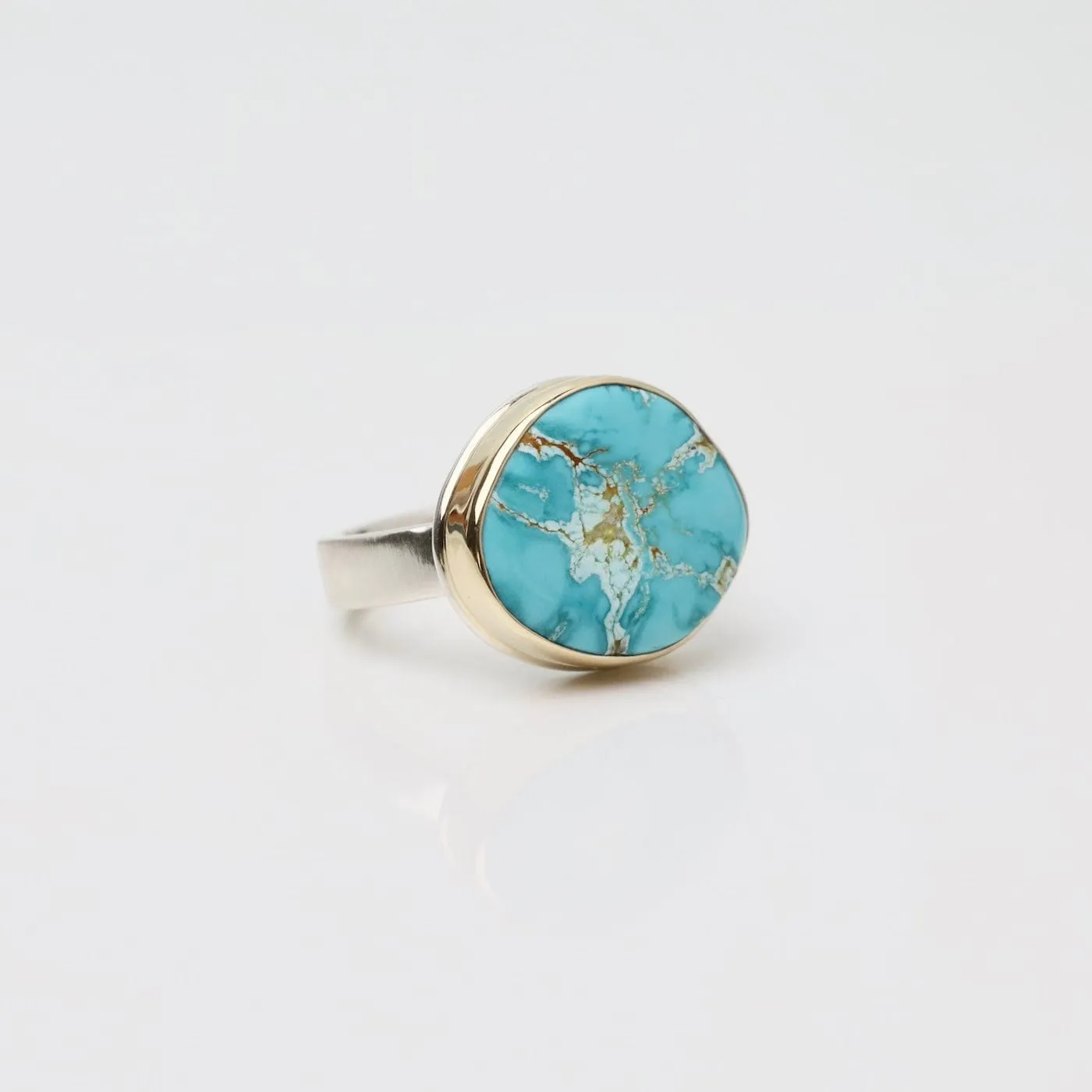 Jamie Joseph Asymmetrical Royston Turquoise Ring