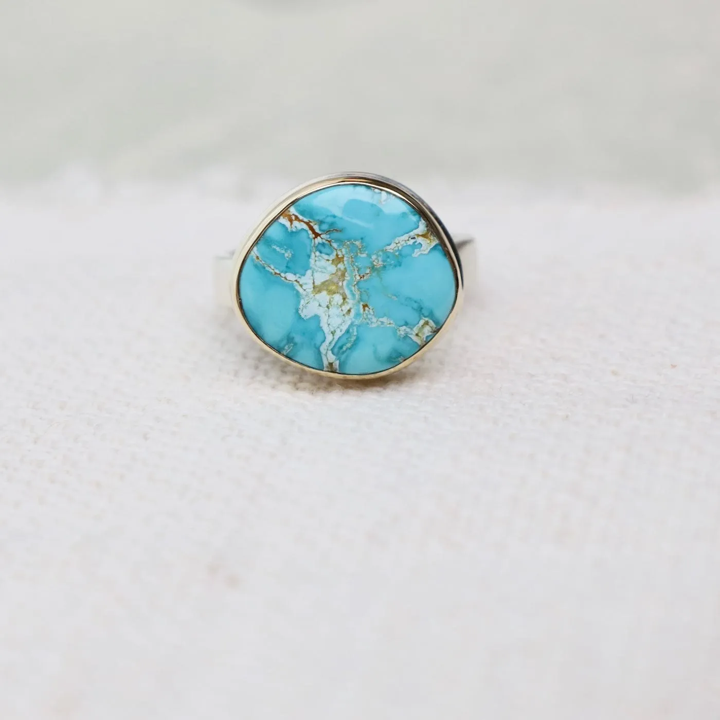 Jamie Joseph Asymmetrical Royston Turquoise Ring