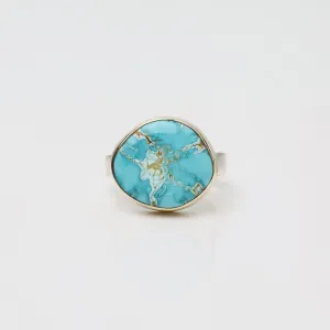 Jamie Joseph Asymmetrical Royston Turquoise Ring