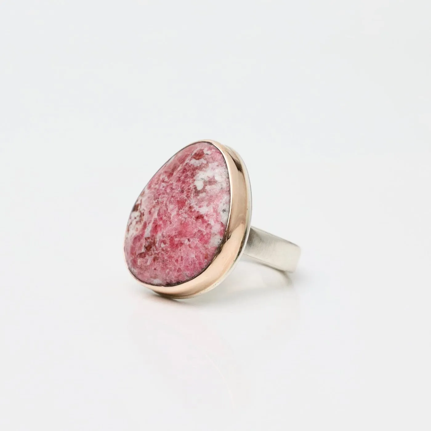 Jamie Joseph Vertical Asymmetrical Thulite Ring