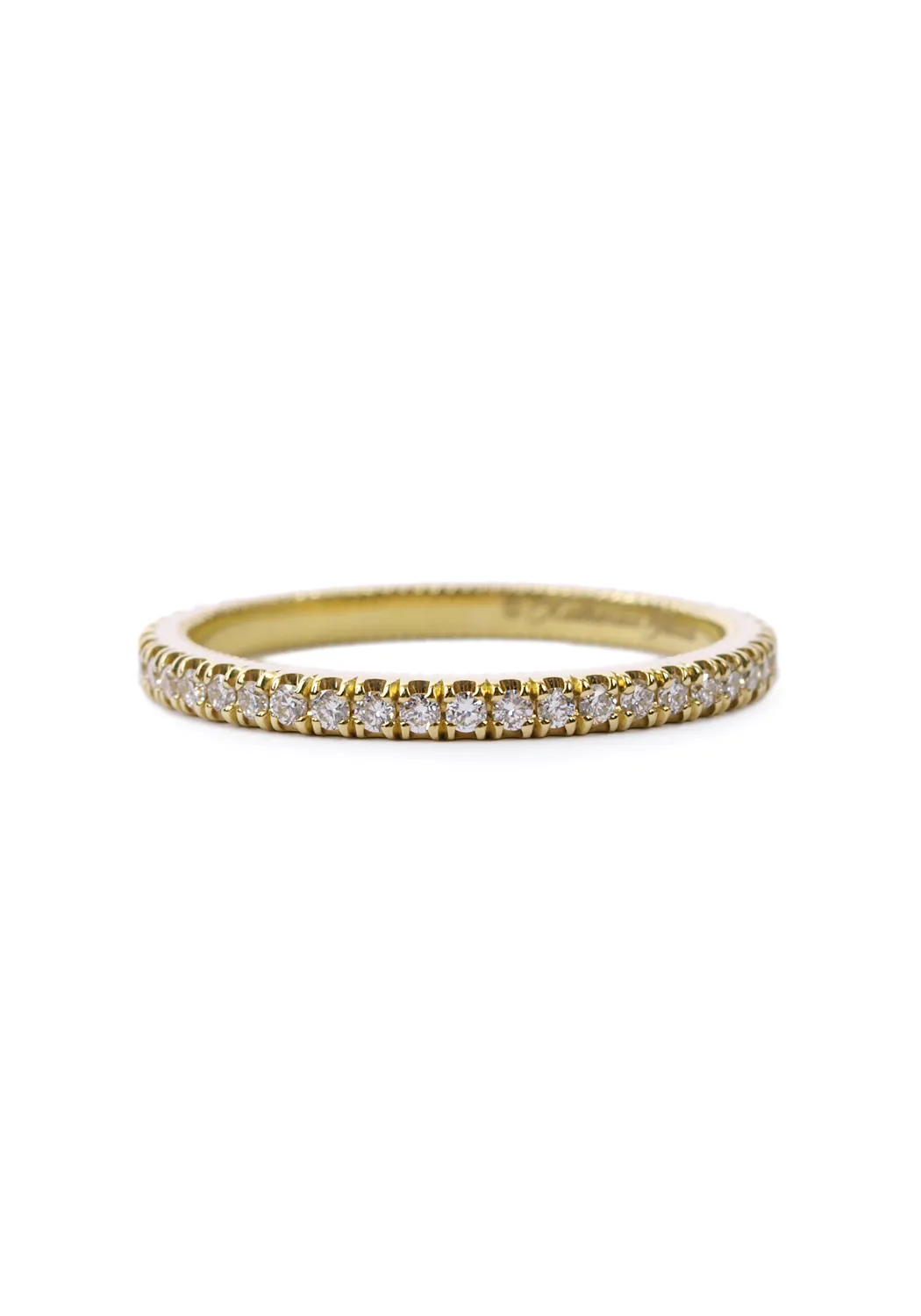 Katharine James Juliet's Love 18KYG Diamond Eternity Band