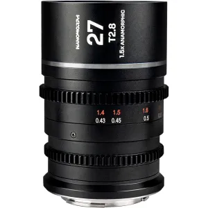 Laowa Nanomorph 27mm T2.8 1.5X S35 (Silver) - (Cine) Sony E