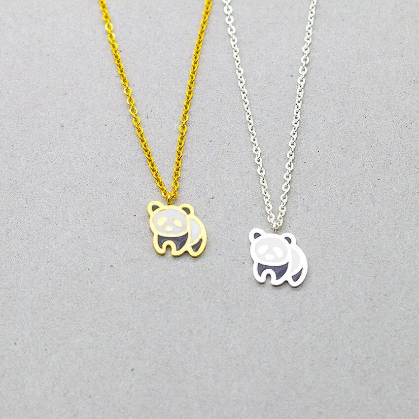 Lovely Panda Necklace Women