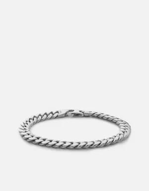 Miansai 6.5mm Silver Cuban Chain Bracelet