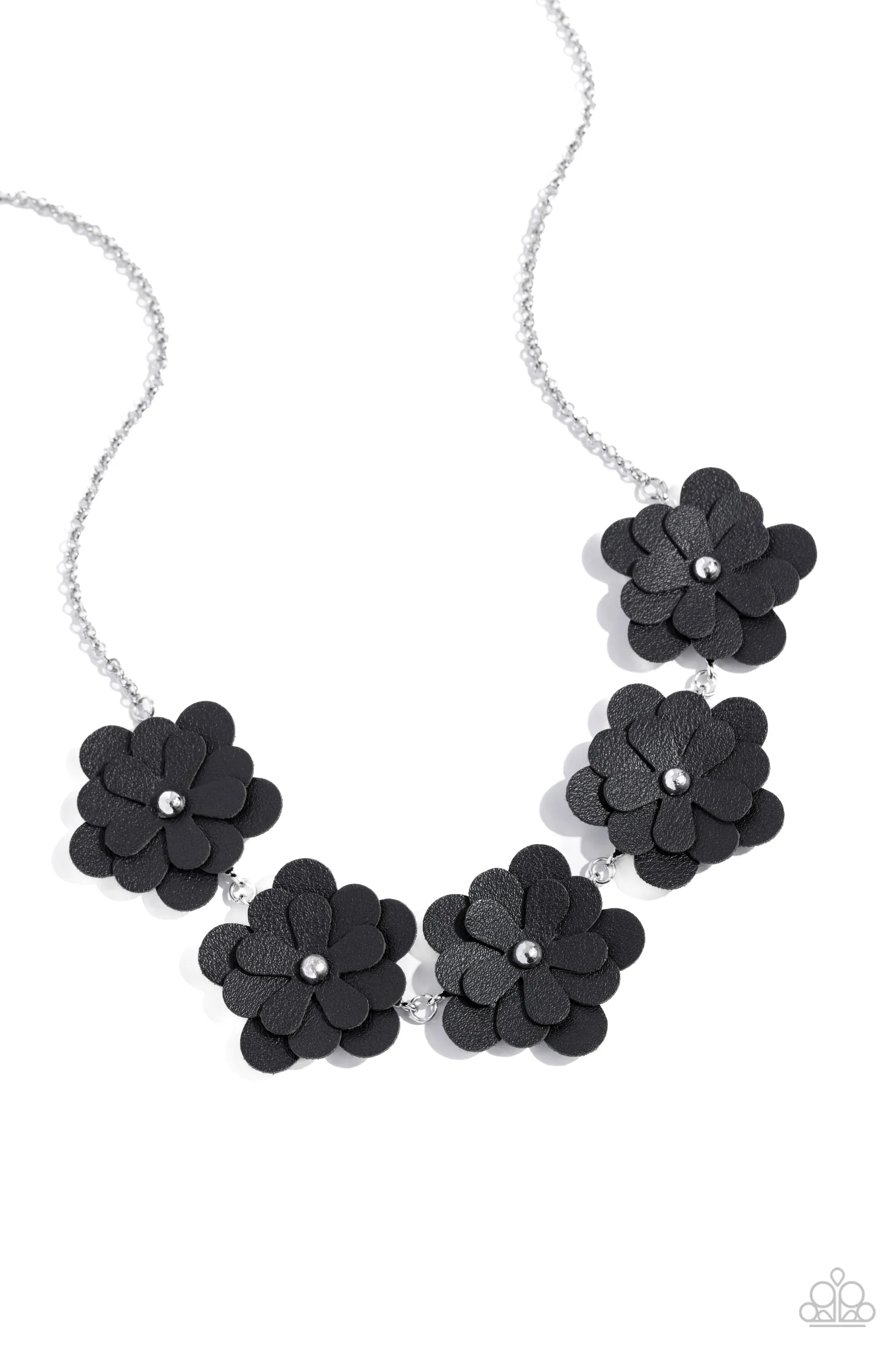 Necklaces Balance of FLOWER - Black N2103