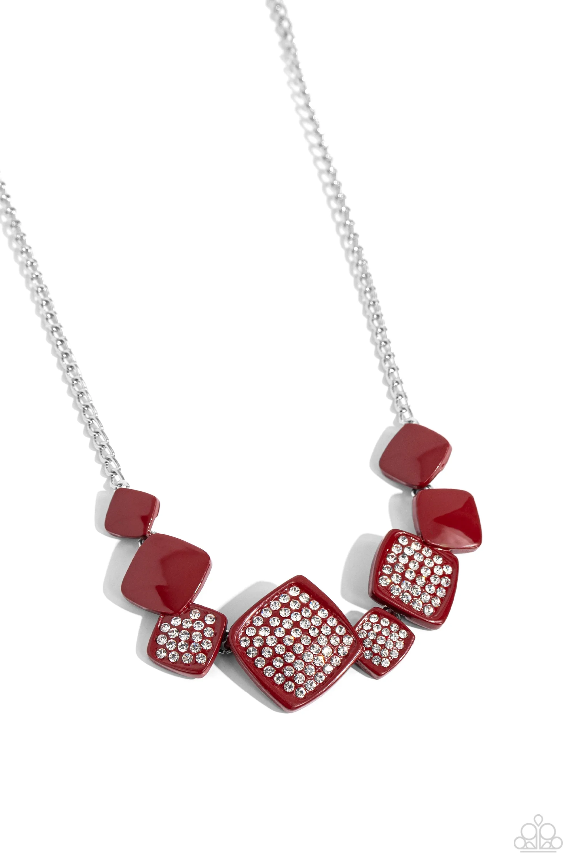 Necklaces Twinkling Tables - Red