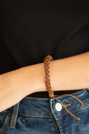 Paparazzi Bracelet ~ Homespun Harmony - Brown