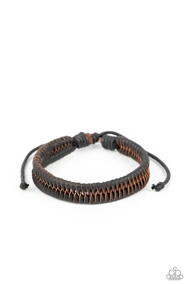 Paparazzi Bracelet ~ Rodeo Rally - Black