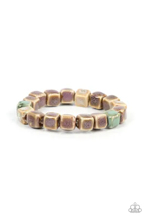 PAPARAZZI Glaze Craze - Purple Bracelet