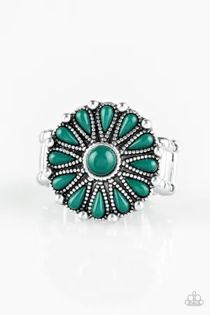 Paparazzi Ring ~ Poppy Pop-tastic - Green