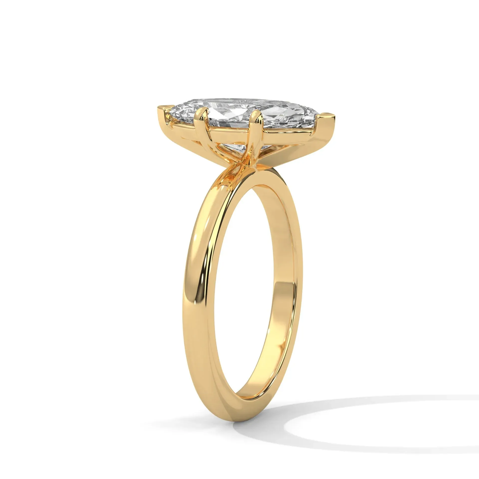 Preset Classic Solitaire Lab Grown Diamond Engagement Ring