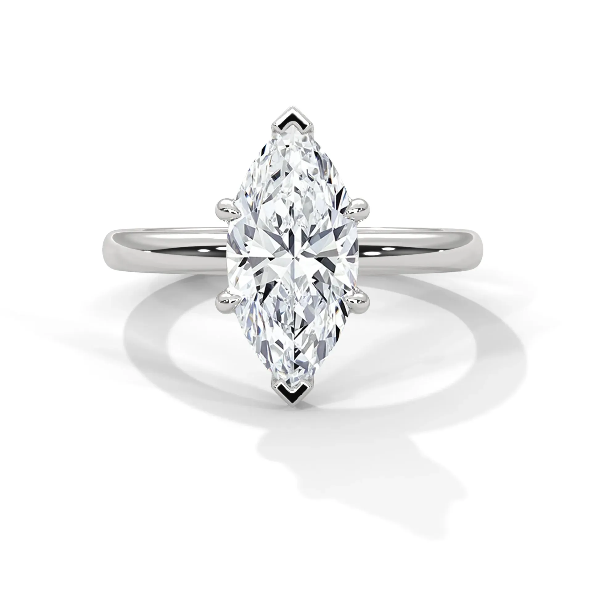 Preset Classic Solitaire Lab Grown Diamond Engagement Ring