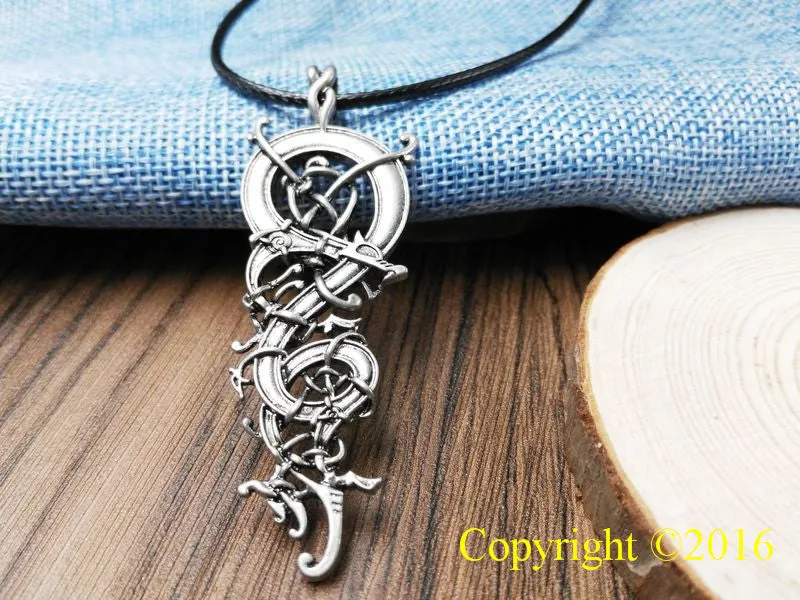 Ringerike Dragon Scandinavian Viking Necklace N004