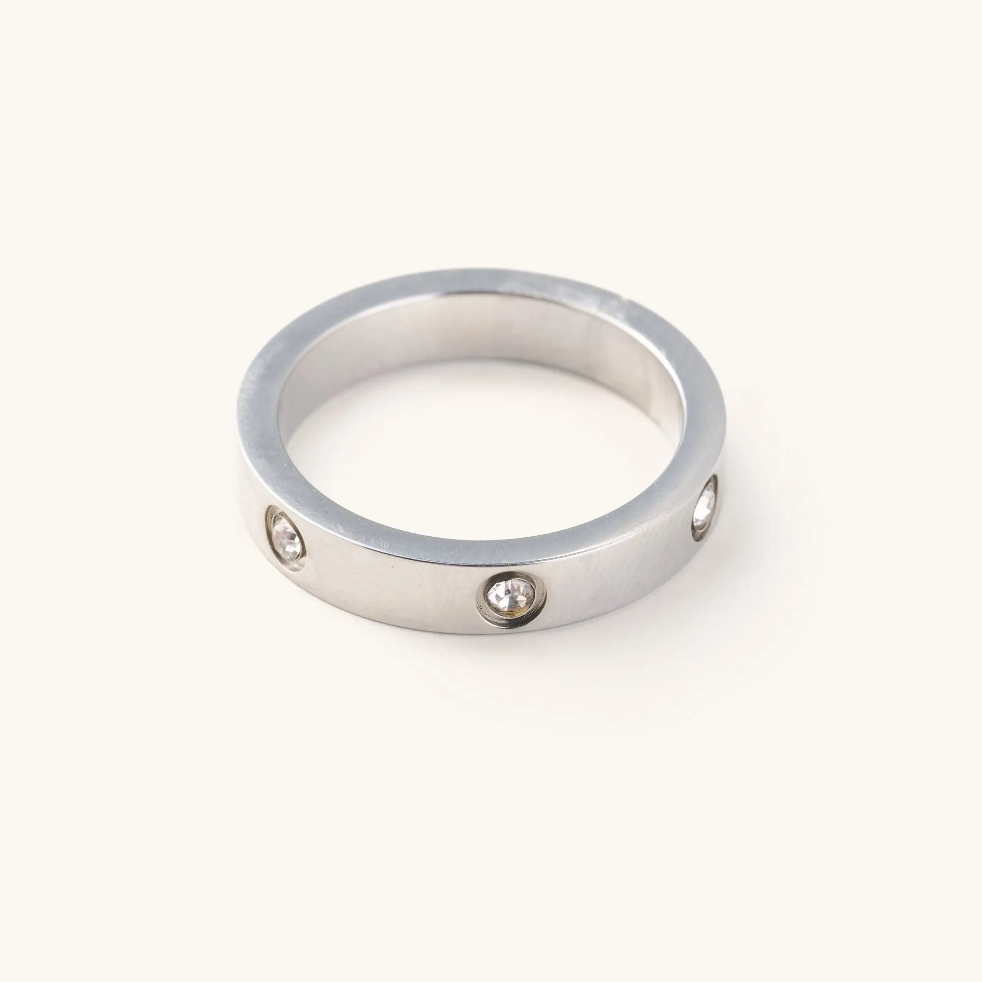 Silver Corinne Ring