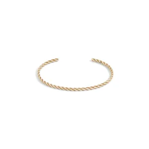 Solid Gold Fineline Plait Cuff