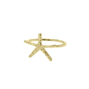 *Starfish Ring, Gold