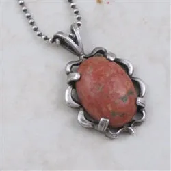 Sunstone Gemstone Pendant Necklace