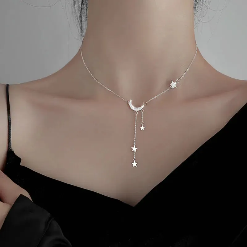 Trendy Rhinestone Heart Choker Necklace for Women