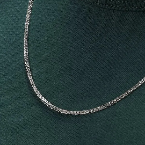 Unisex Foxtail Chain - 2.5mm Width