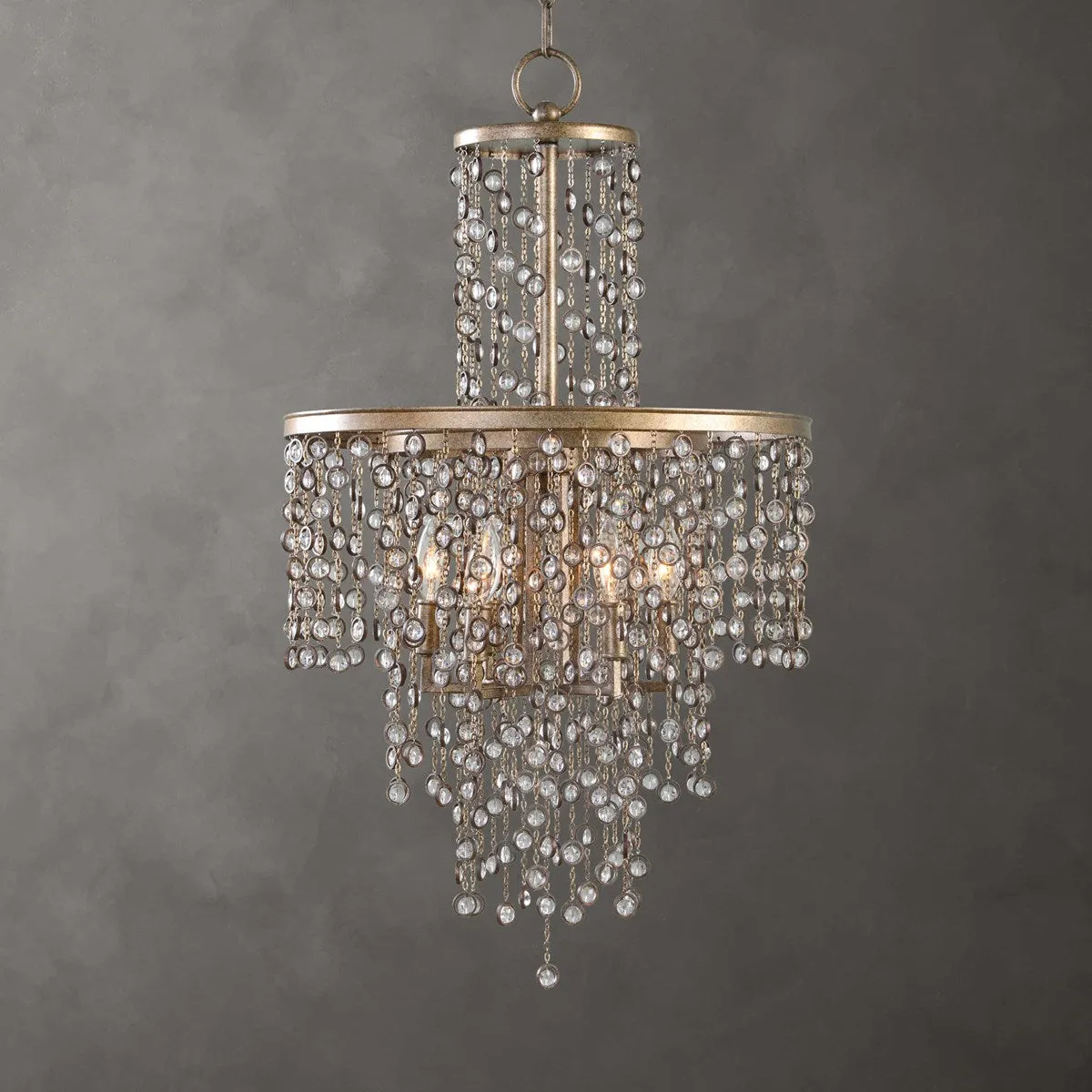 Valka 6 Light Crystal Chandelier