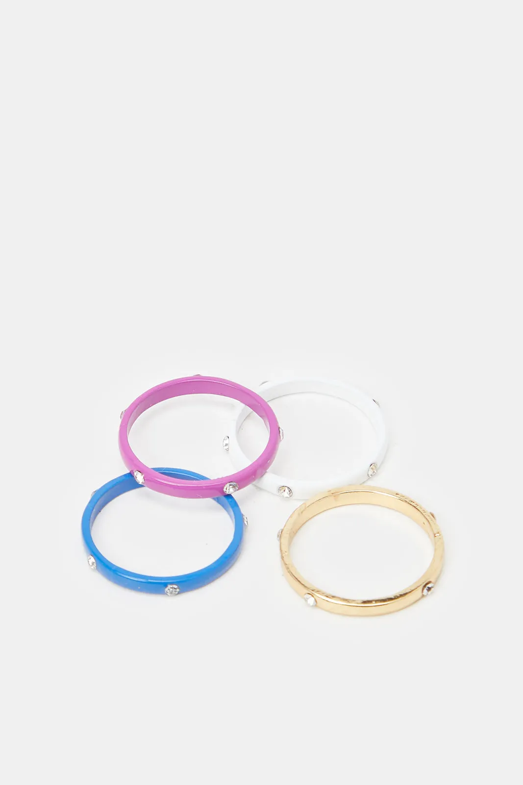 Women Assorted Ring Set (4 Piece)